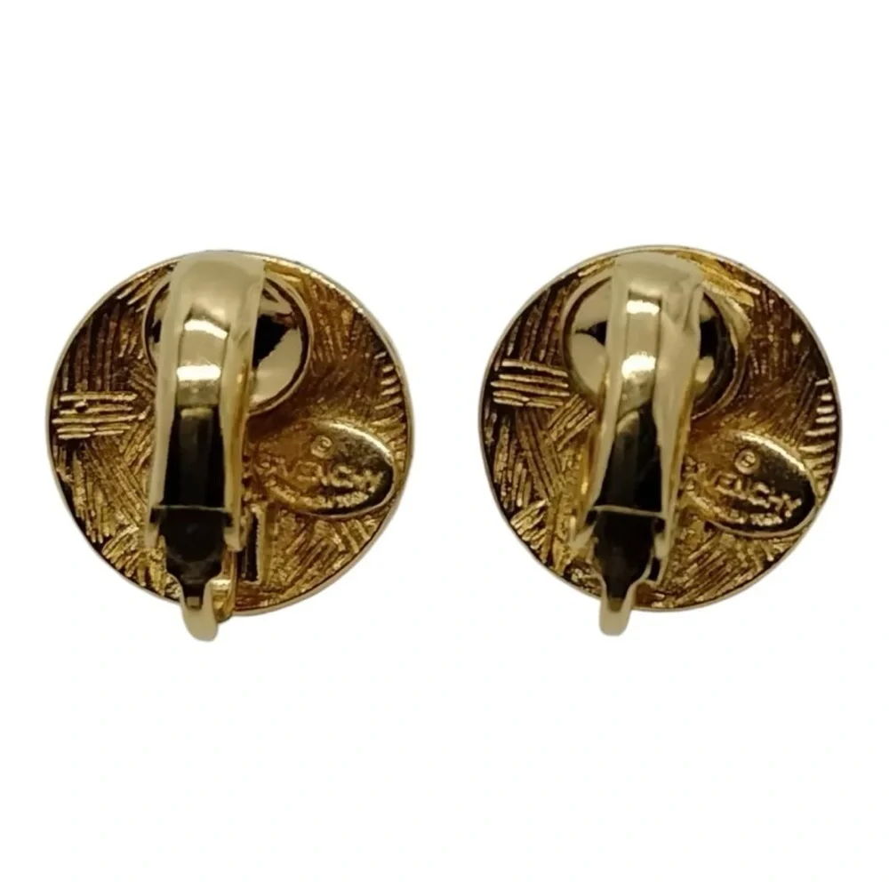 Givenchy Earrings Vintage Gold